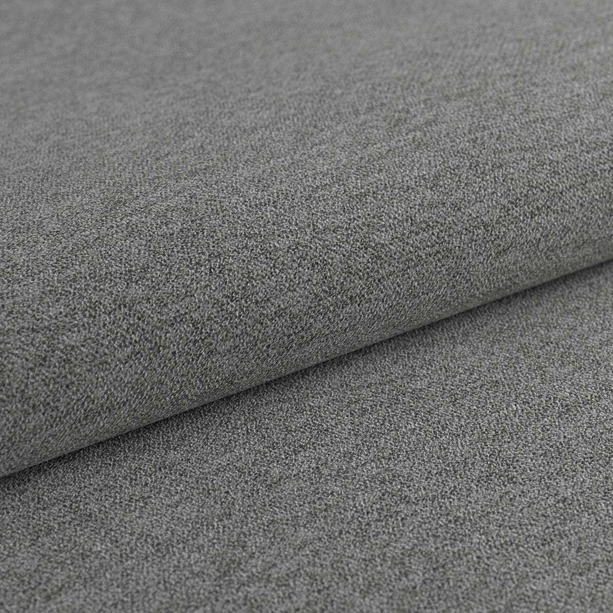 Eckbank Emma Ii - Eichefarben/Grau, KONVENTIONELL, Holzwerkstoff/Textil (185/150cm)