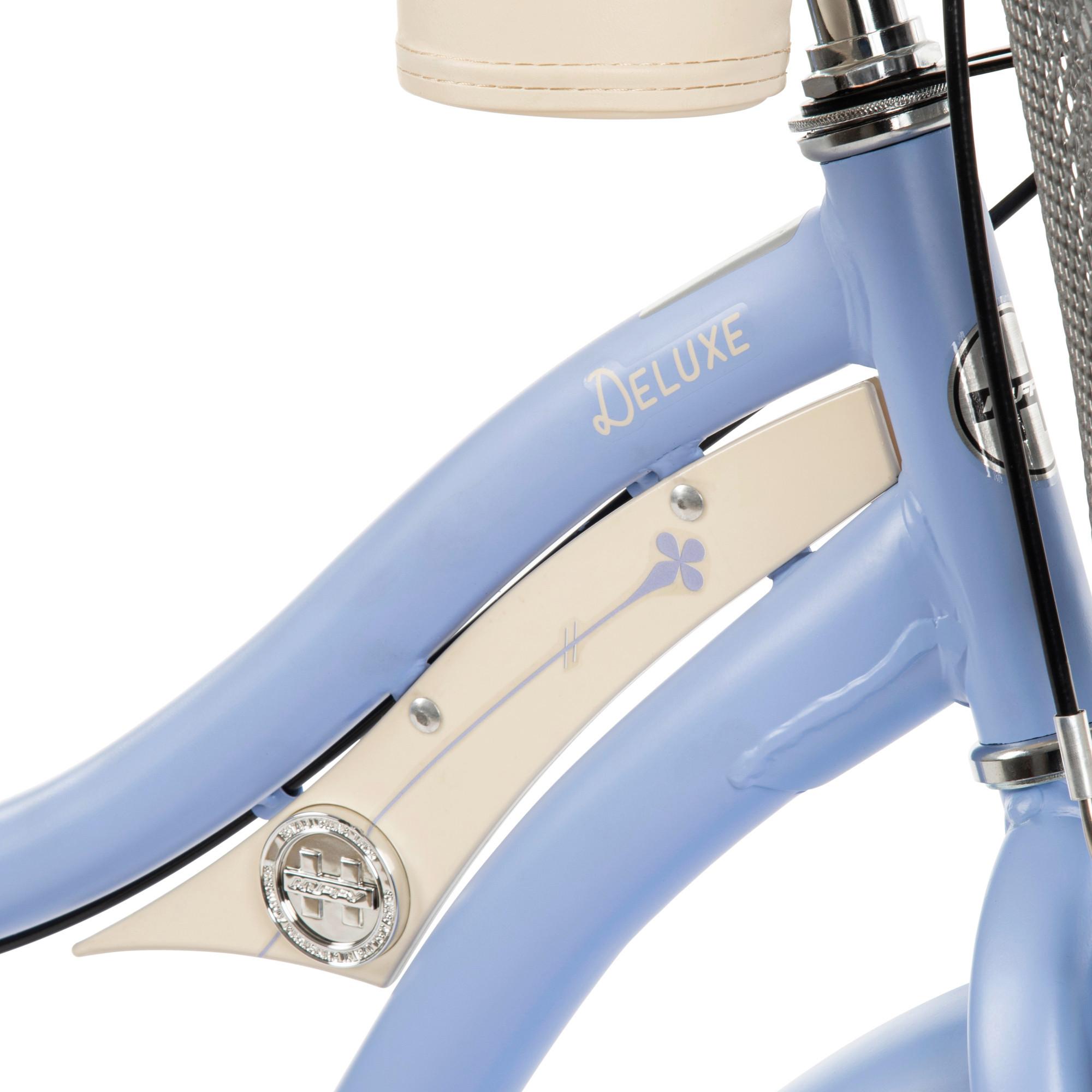 Kinderfahrrad Deluxe Pastellblau, 24 Zoll - Pastellblau, Basics, Metall (70/104/162cm)