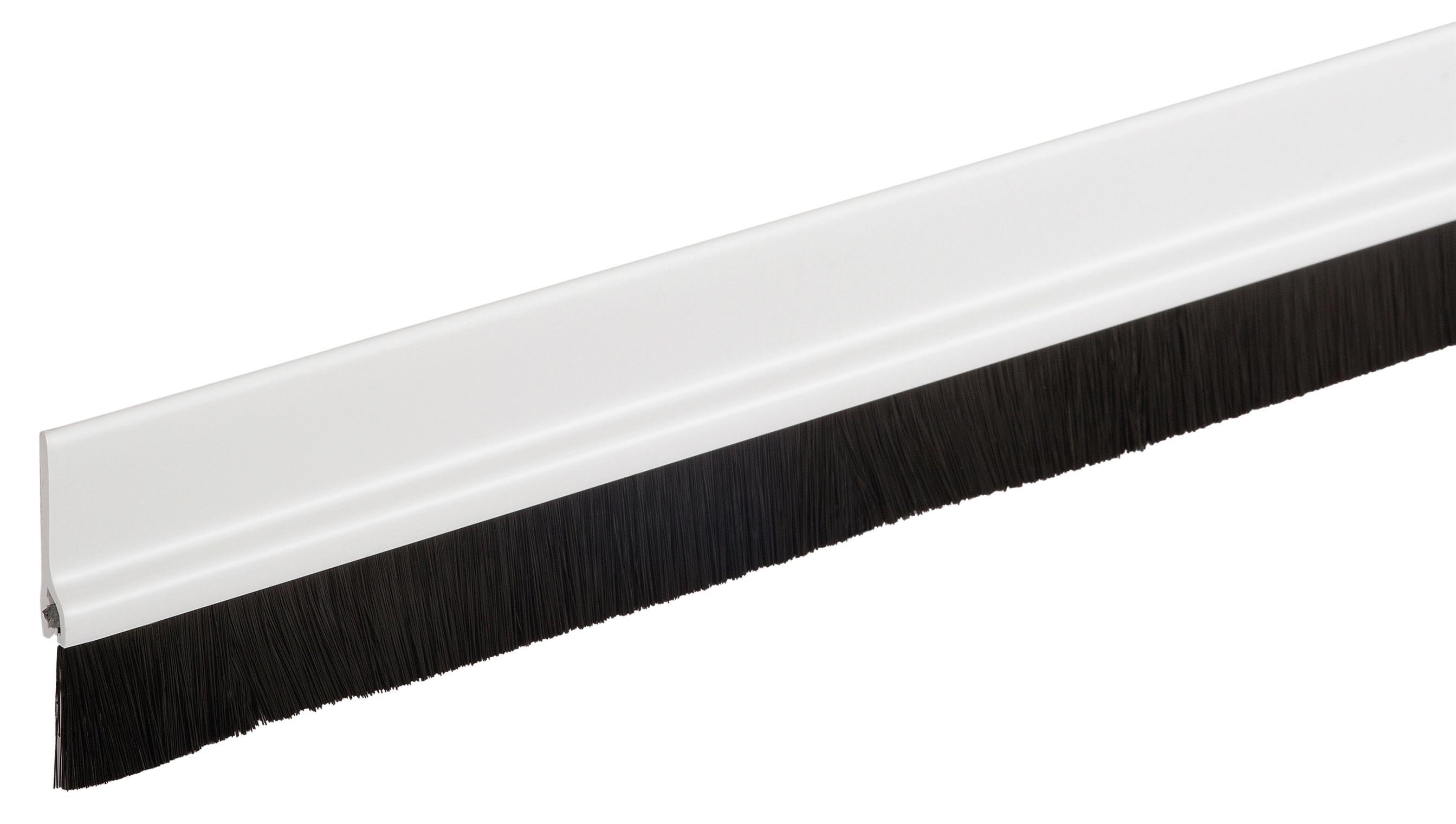 Türdichtung Klebend Weiß 1m - Weiß, Basics, Kunststoff (105/5,8/1cm)