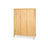 Babykleiderschrank Buche - Buchefarben, Natur, Holz (140/194/52cm) - Pinolino