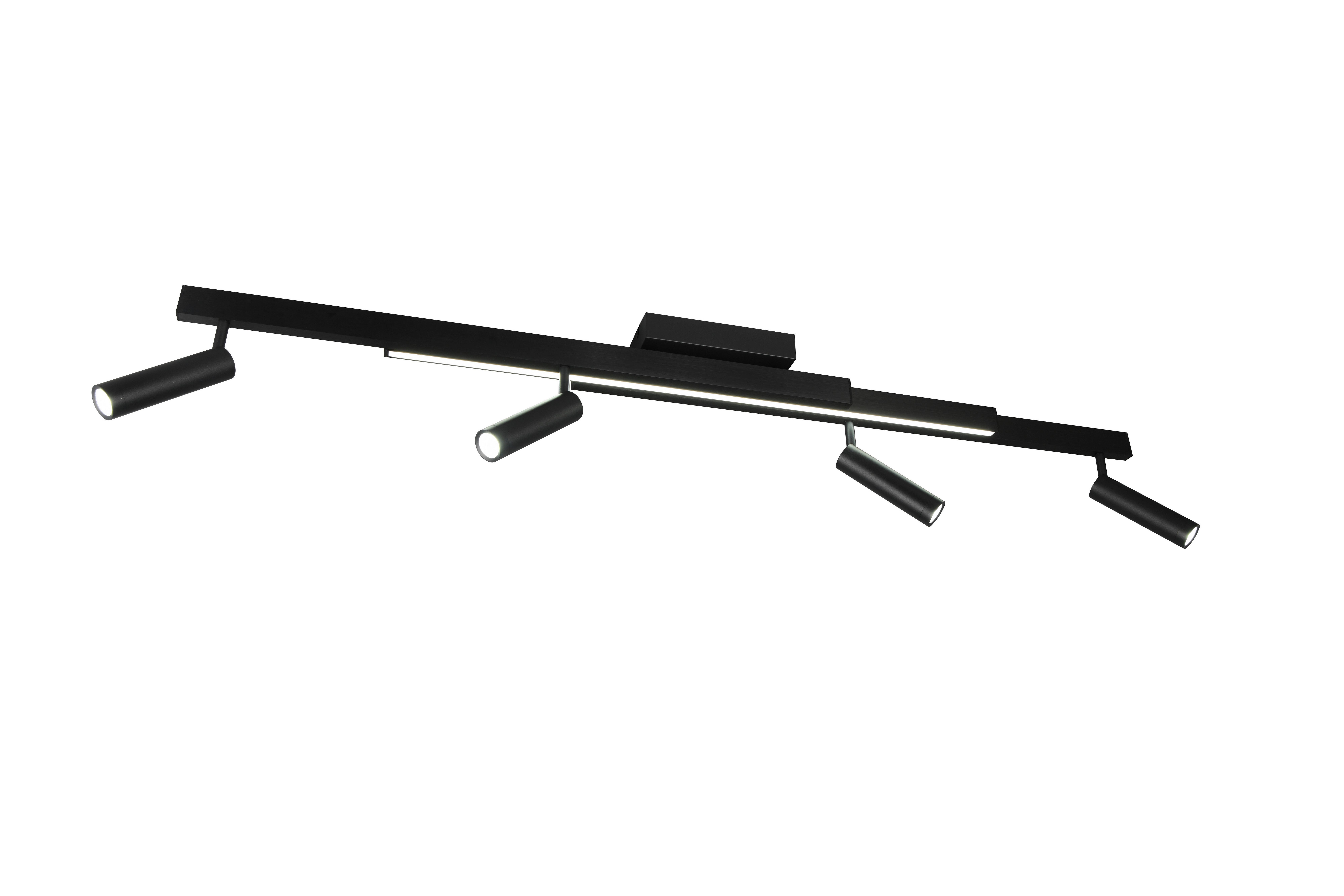 LED-Strahler 648310532 ZENO - Schwarz, Basics, Metall (133/23/8,5cm) - Trio Leuchten
