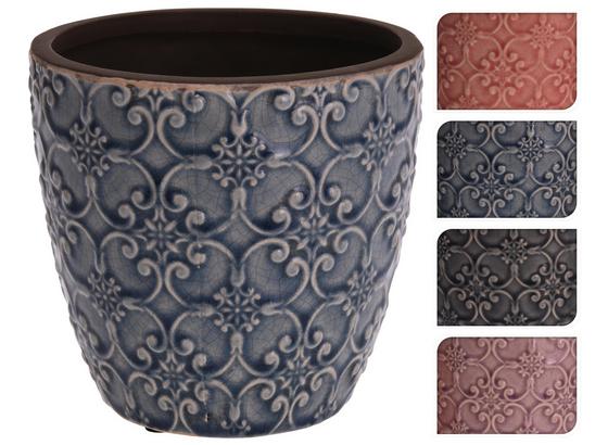 Übertopf Kelvin - Blau/Lila, LIFESTYLE, Keramik (13,5/12,5cm) Übertopf Kelvin - Blau/Lila, LIFESTYLE, Keramik (13,5/12,5cm)