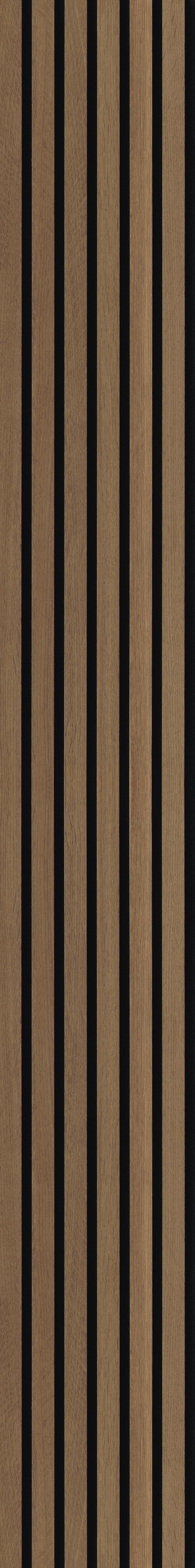 Akustikpaneel Eiche Rustikal - Eichefarben, KONVENTIONELL, Holz/Holzwerkstoff (250/30/0.61cm) - Novel