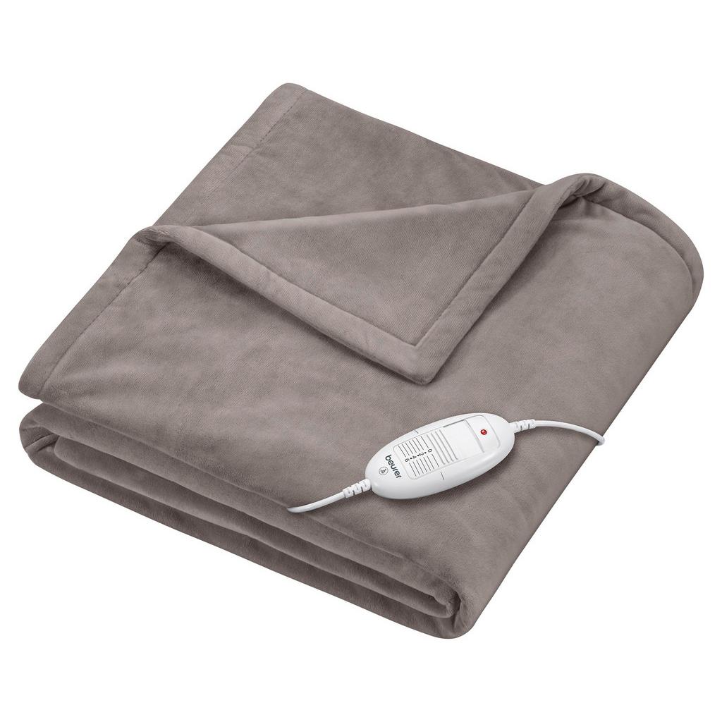 Heizdecke 75 Taupe mit 6 Temperaturstufen