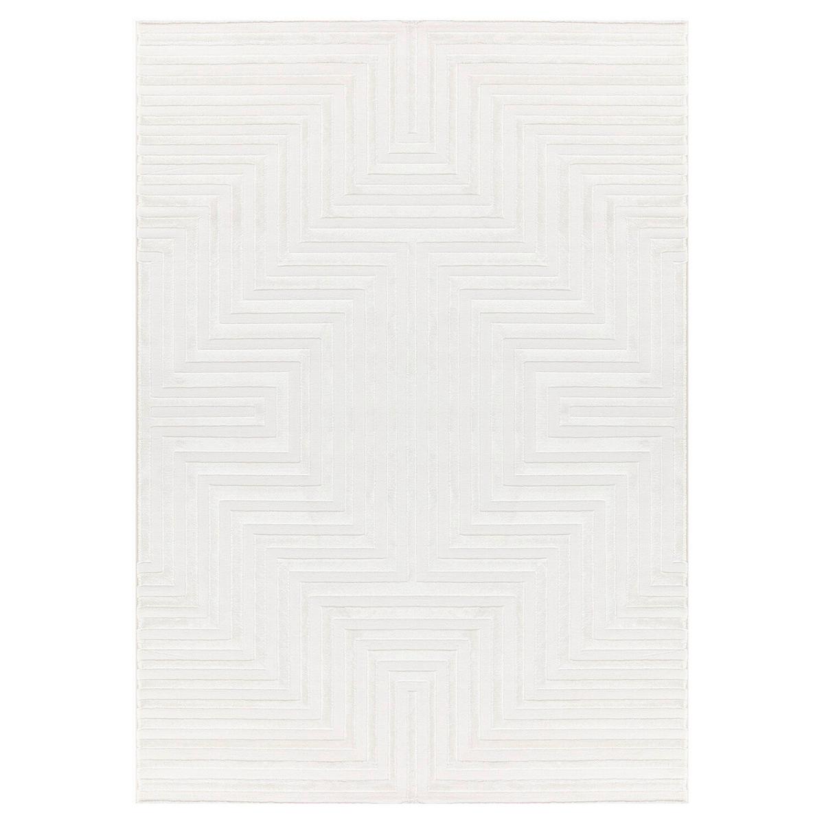 Webteppich Sahara - Creme, Design, Textil (80/150cm) - Novel