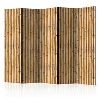PARAVENT Braun Beige B: 225 cm - Beige/Braun, Basics, Holz/Textil (225/172/3cm) - artgeist