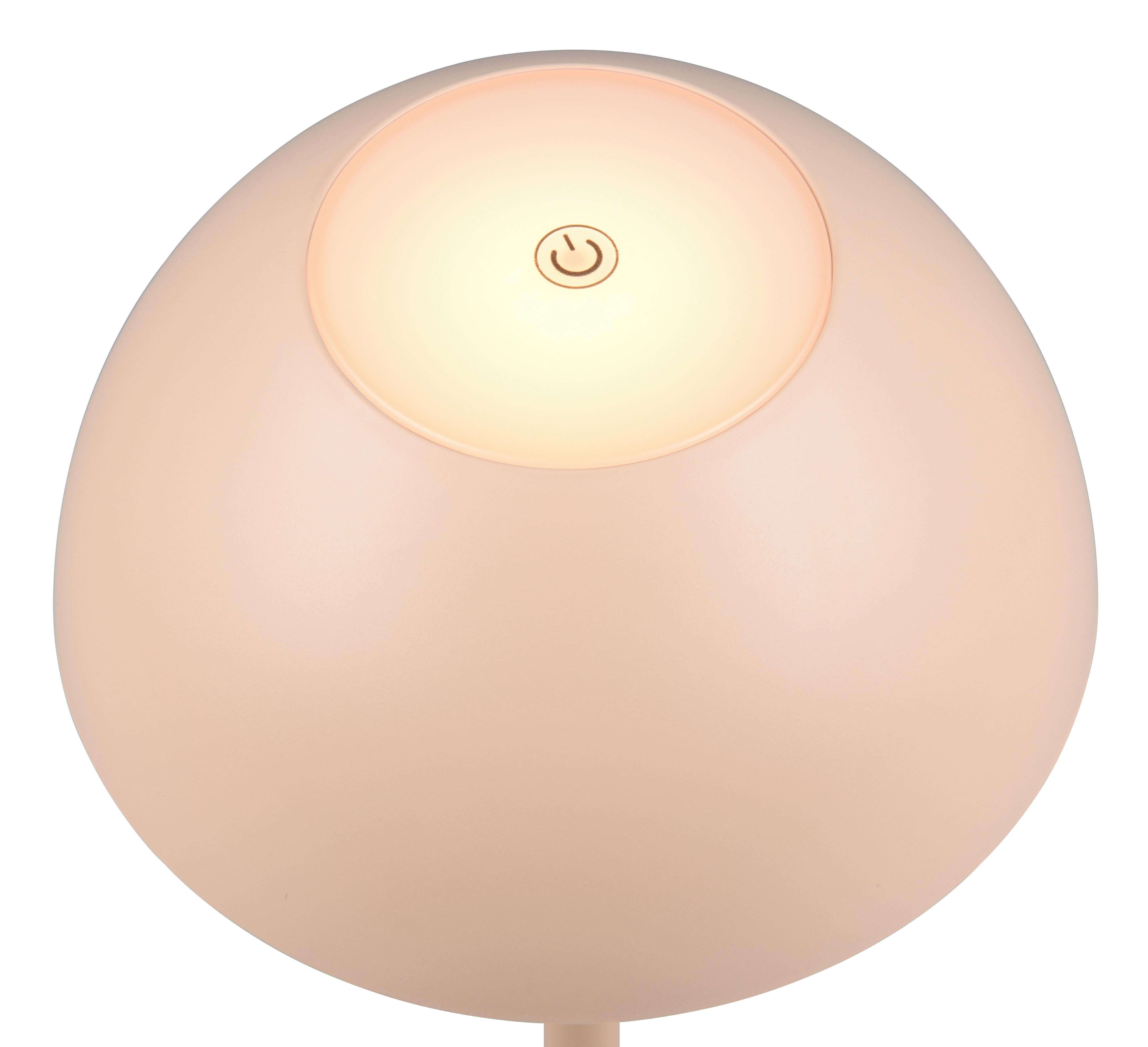 Akku-tischleuchte R54106166 Ricardo - Sandfarben, Trend, Kunststoff (13,5/30cm)