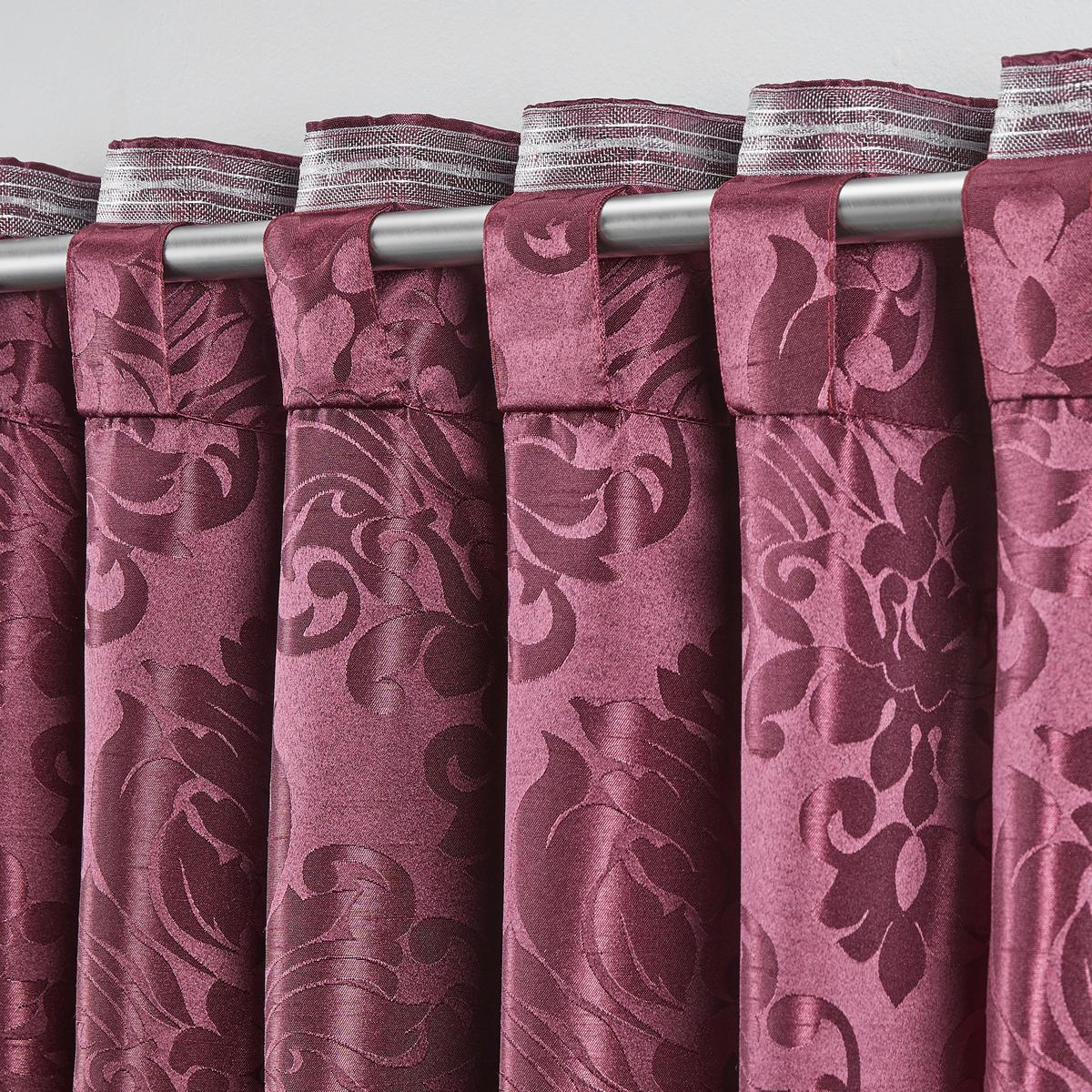 Hotový závěs Charles, 140x245cm, bordová - bordeaux, Lifestyle, textil (140/245cm) - Modern Living