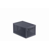 Košík na drobnosti KAYA 7 L - šedomodrá, Basics, plast (18.8/15.4/30cm) - Curver