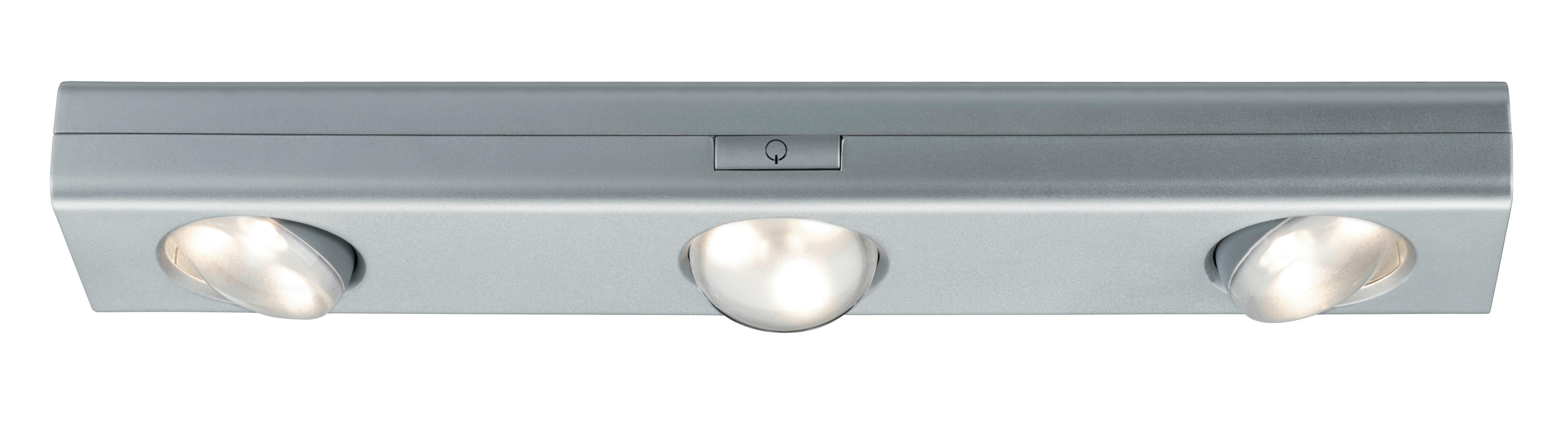Unterbauleuchte 3-Flammig Kunststoff Chromfarben 230 V - Chromfarben, KONVENTIONELL, Kunststoff (6,0/30/3,5cm) - Paulmann