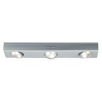 Unterbauleuchte 3-Flammig Kunststoff Chromfarben 230 V - Chromfarben, KONVENTIONELL, Kunststoff (6,0/30/3,5cm) - Paulmann