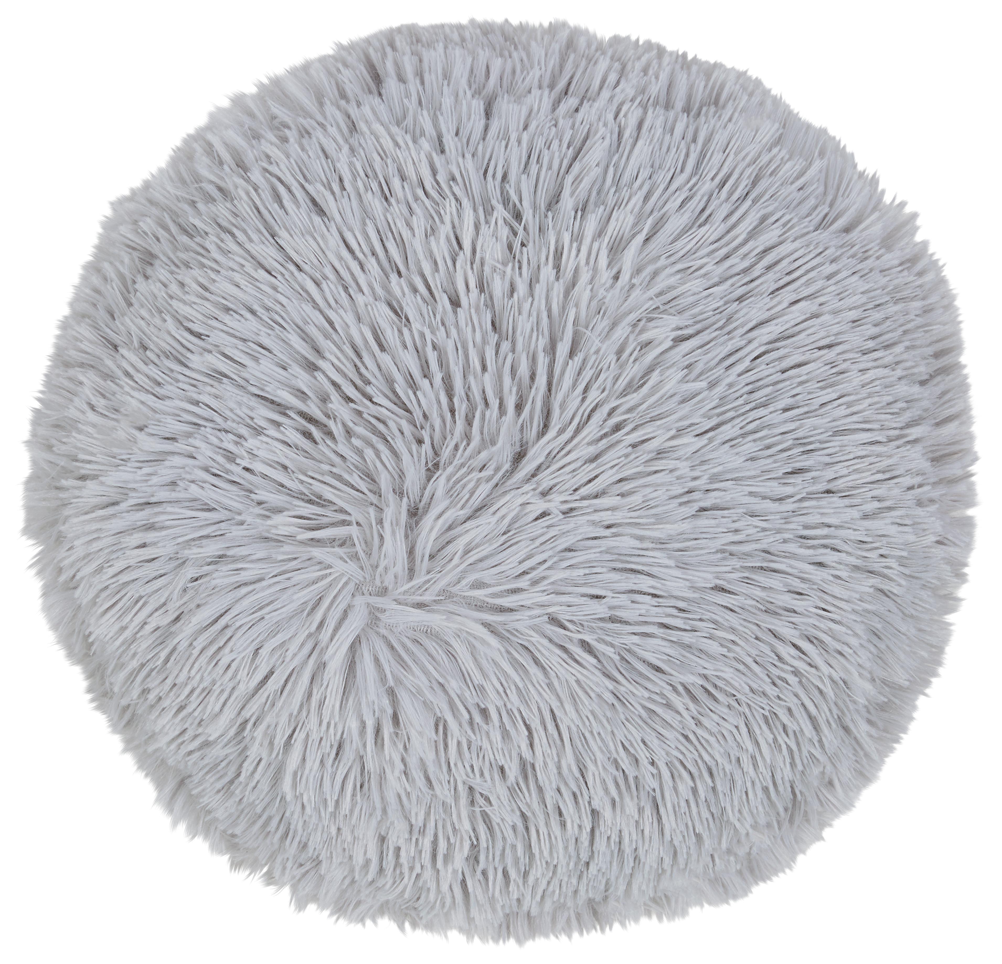 Zierkissen Carina - Silberfarben, MODERN, Textil (30/10cm) - Luca Bessoni