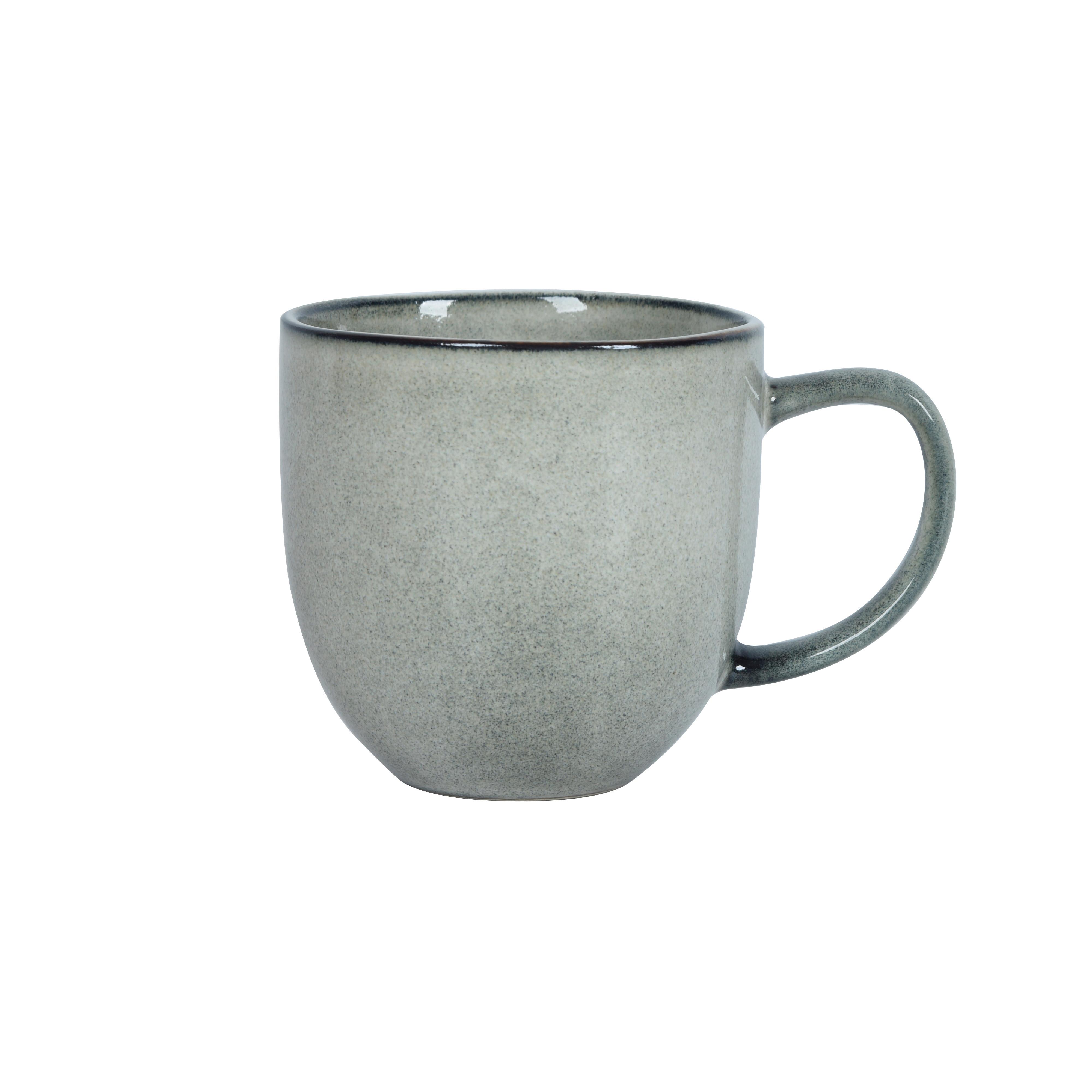 Kaffeebecher Chloe - Grau, LIFESTYLE, Keramik (9/8,5cm) - James Wood