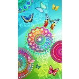 Strandtuch ca. 100/180cm Multicolor - Multicolor, Basics, Textil (100/180cm)