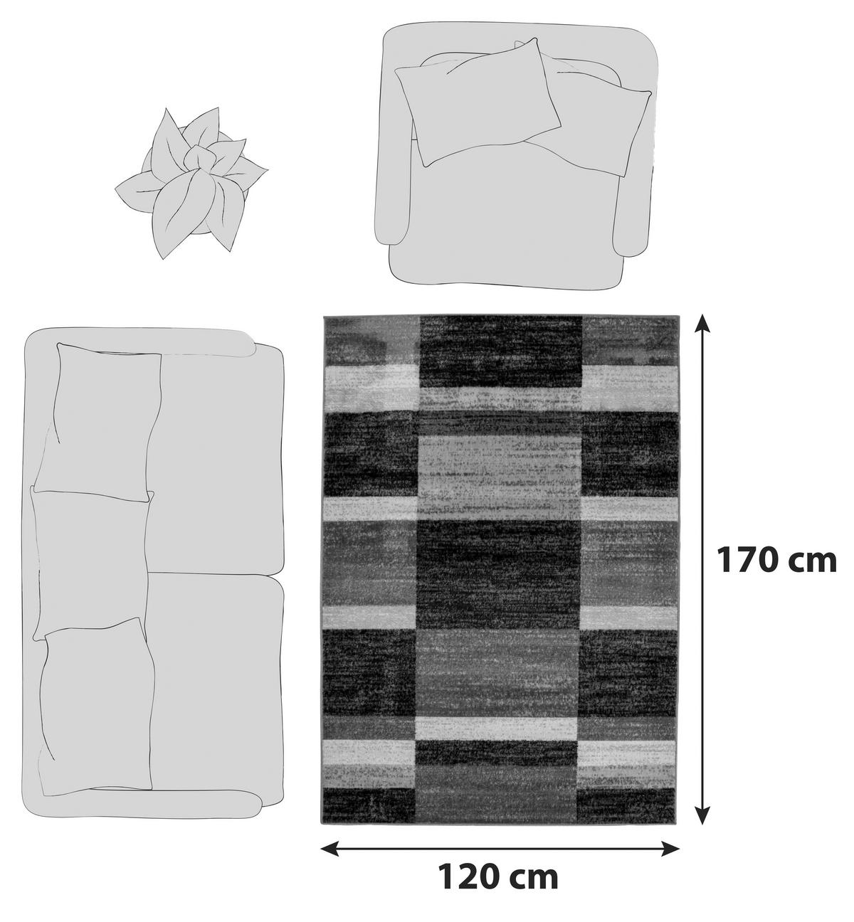 Szőnyeg Stephanie Kb. 120/170cm - bézs, Modern, textil (120/170cm) - James Wood