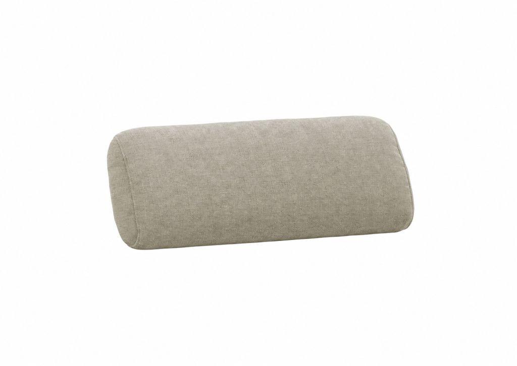 Bedrový vankúš MIMA, svetlohnedá ženilka - svetlohnedá, Modern, textil (58/25cm)