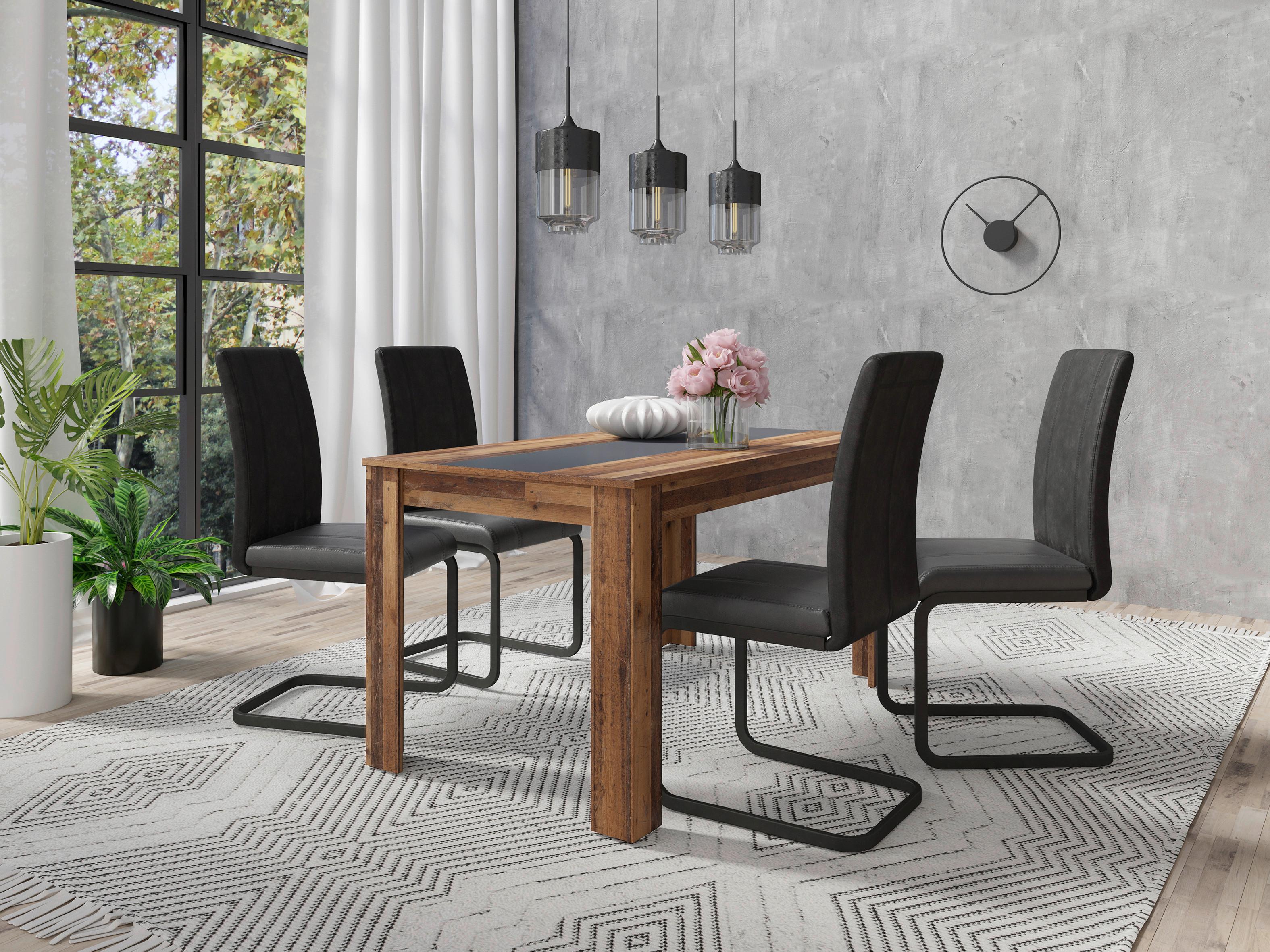 Esstisch Nori 140x80 Cm Braun - Braun, Design, Holzwerkstoff (140/80/75cm) - MID.YOU