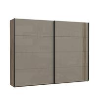 Függesztett Tolóajtós Szekrény Savona - bézs/tölgyfa színű, Lifestyle, faalapú anyag (220/210/61,2cm)