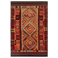 Outdoorteppich My Gobelina - Rot/Multicolor, Design, Textil (160/230cm) - Obsession