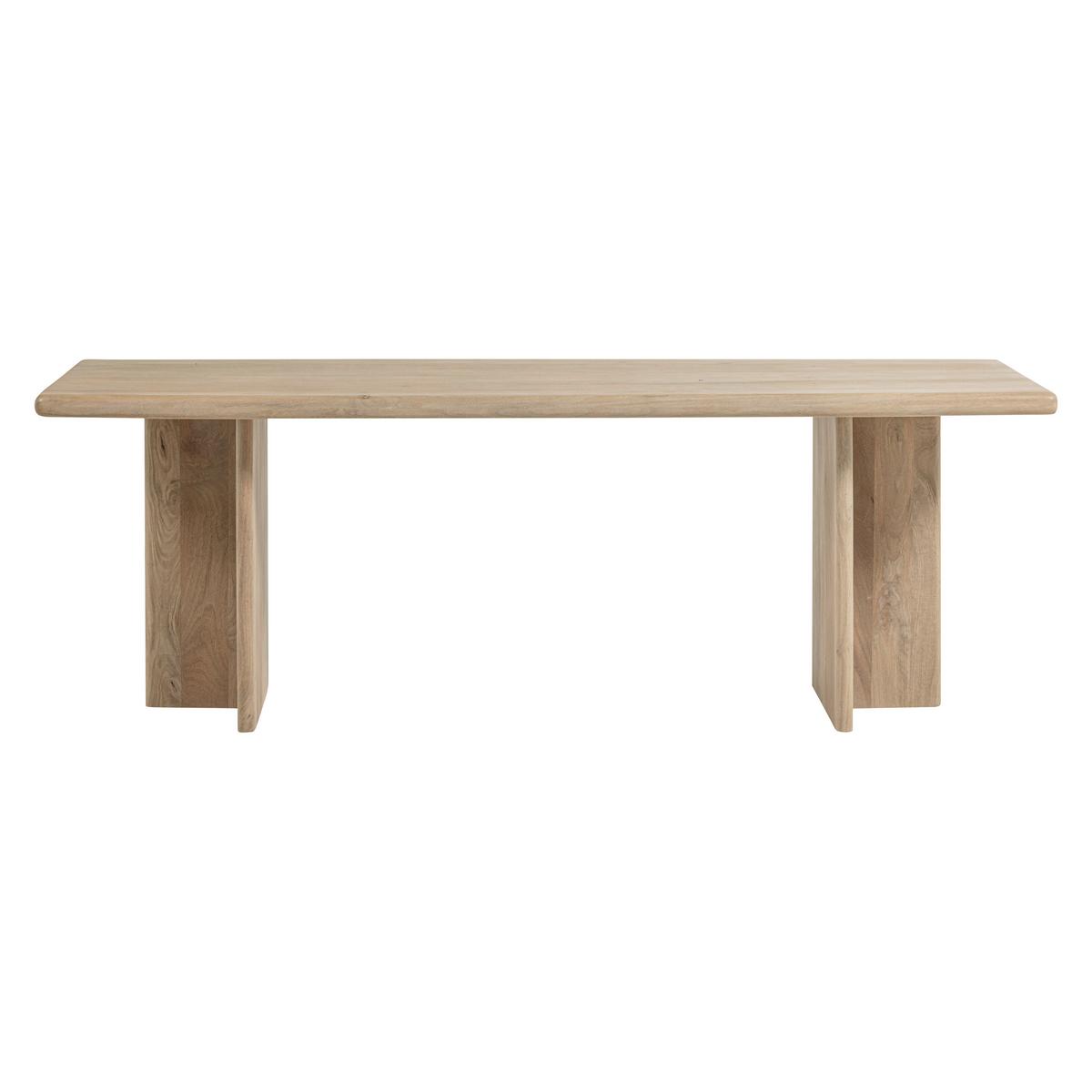ESSTISCH Ato Naturfarben L: 220cm - Naturfarben, MODERN, Holz (220/90/76cm) - Livetastic
