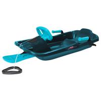 Bob mit Lenkrad Skipper inkl. Zugseil und Bremssystem Blau - KONVENTIONELL, Kunststoff (98/23/45cm)