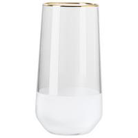 Sklenička na longdrink Goldline, 470ml - bílá, Moderní, sklo (6,5/15cm) - Premium Living