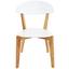 Stuhl Scandi - Braun/Weiß, MODERN, Holz/Holzwerkstoff (47/81/53cm) - Ombra Stuhl Scandi - Braun/Weiß, MODERN, Holz/Holzwerkstoff (47/81/53cm) - Ombra