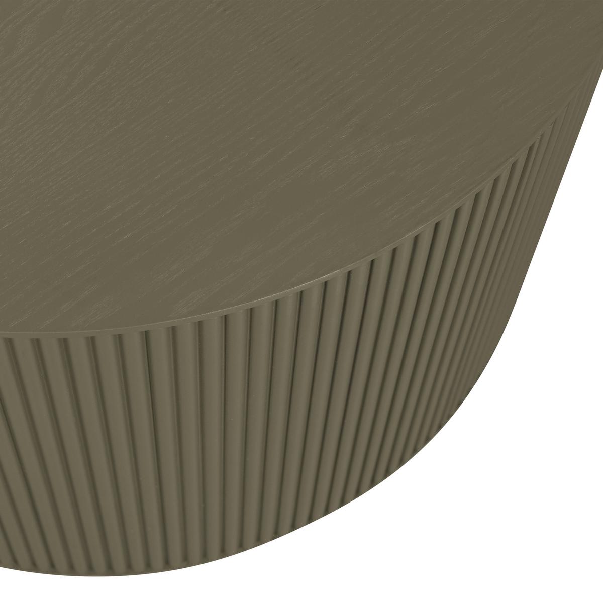 Beistelltisch Sanne Dunkelgrün D: 60 Cm - Dunkelgrün, Design, Holzwerkstoff (60/60/40cm) - Livetastic