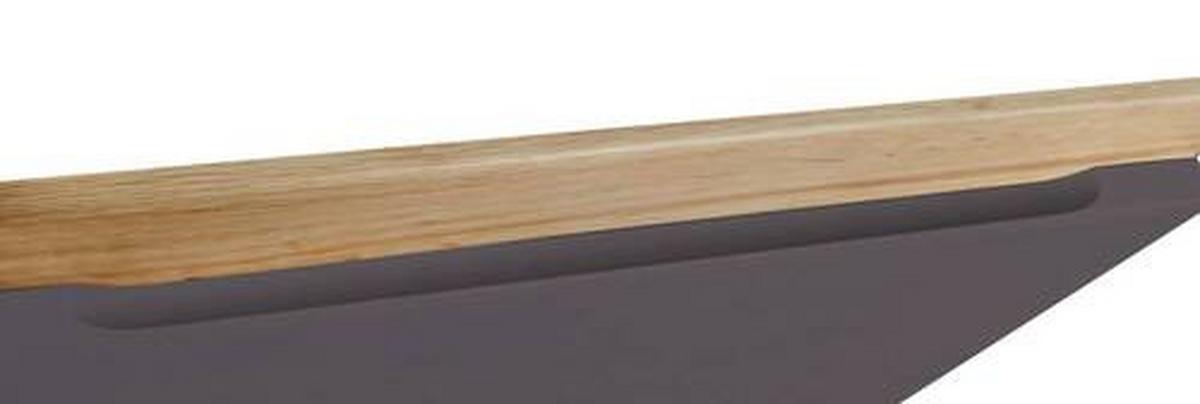 Eckküche Turin Mit Geräten 240x360 Cm Grau/eiche Dekor - Eiche Wotan/Grau, Design, Holzwerkstoff (240/360cm) - Held