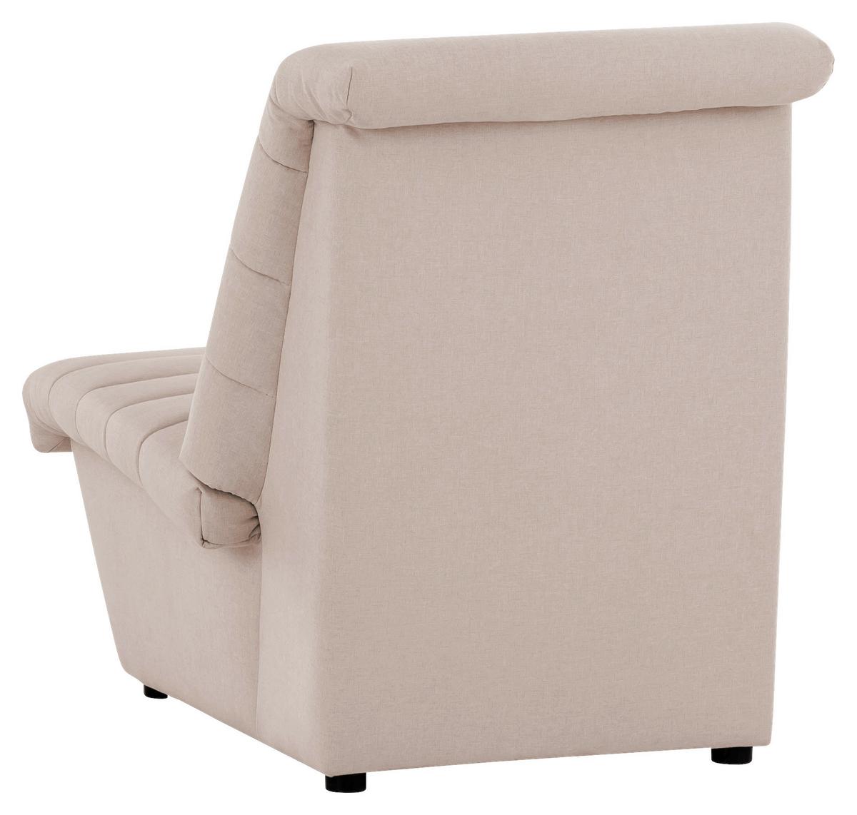 Sessel Looks Viii - Ecru/Schwarz, Design, Textil (72/92/103cm) - LOOKS by W.Joop