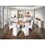 Komoda Sideboard Toronto - farby dubu/biela, Moderný, drevený materiál/sklo (140/85/42,2cm) - OMBRA