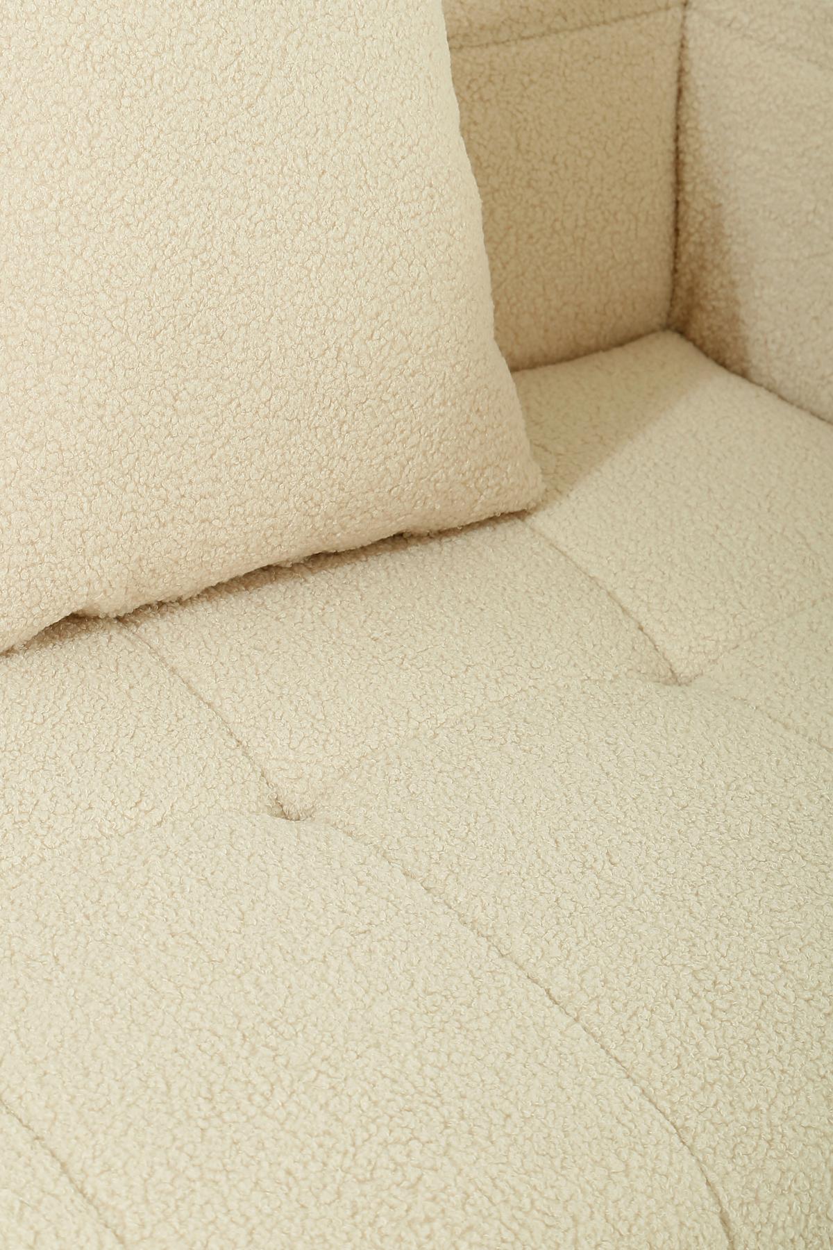 2-Sitzer-Sofa Aristo Beige B: 210 cm - Beige, Design, Textil (210/70/100cm) - P & B