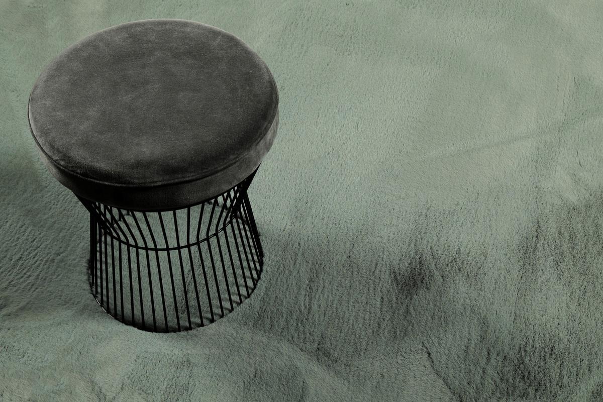 Hochflorteppich Grün, Bxl: Ca. 70x140 Cm - Salbeigrün, KONVENTIONELL, Textil (70/140cm) - Esprit