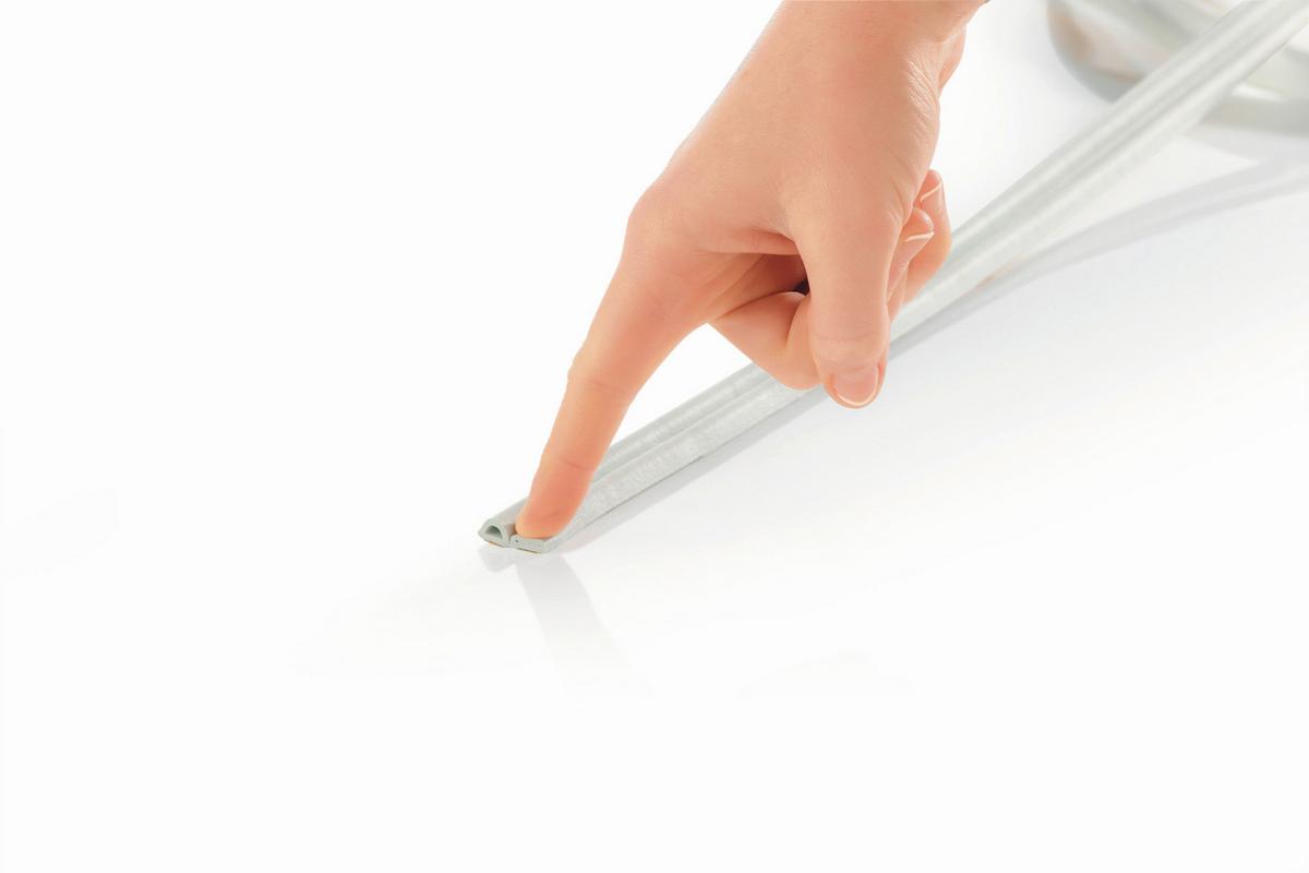 Dichtungsring Easymaxx Dichtungsband 9x6mm - Weiß, Basics, Kunststoff (16000/0,9/0,6cm)