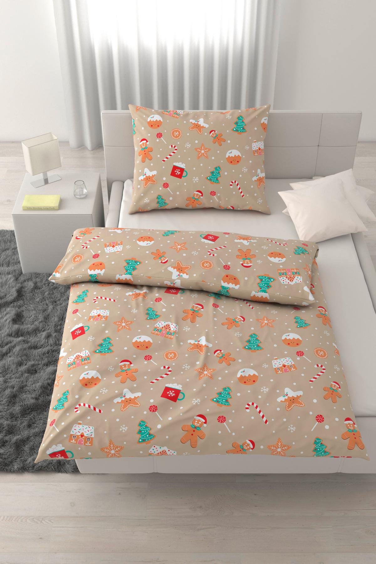 POVLEČENÍ LEBKUCHEN - vícebarevná, textil (140/200cm) - Mömax