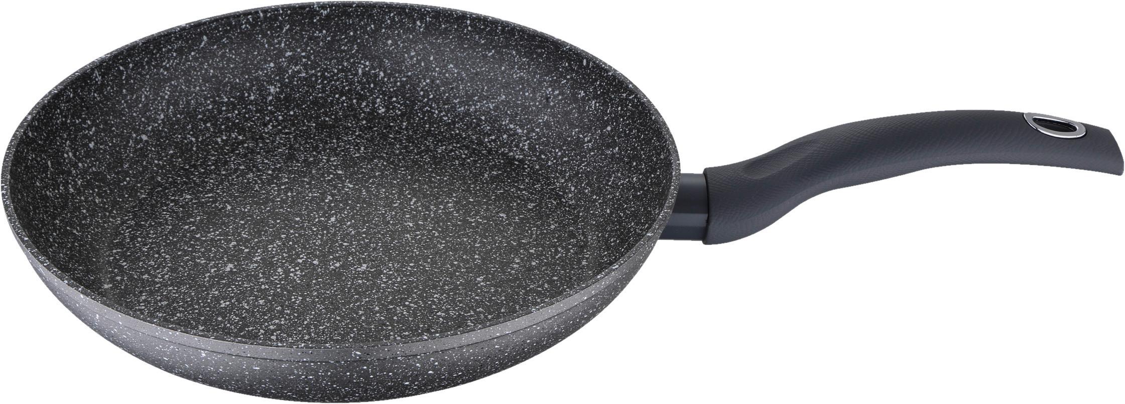Bratpfanne Orion D: 28 Cm Aluminium Antihaftbeschichtet - Dunkelgrau, Basics, Kunststoff/Metall (28cm)