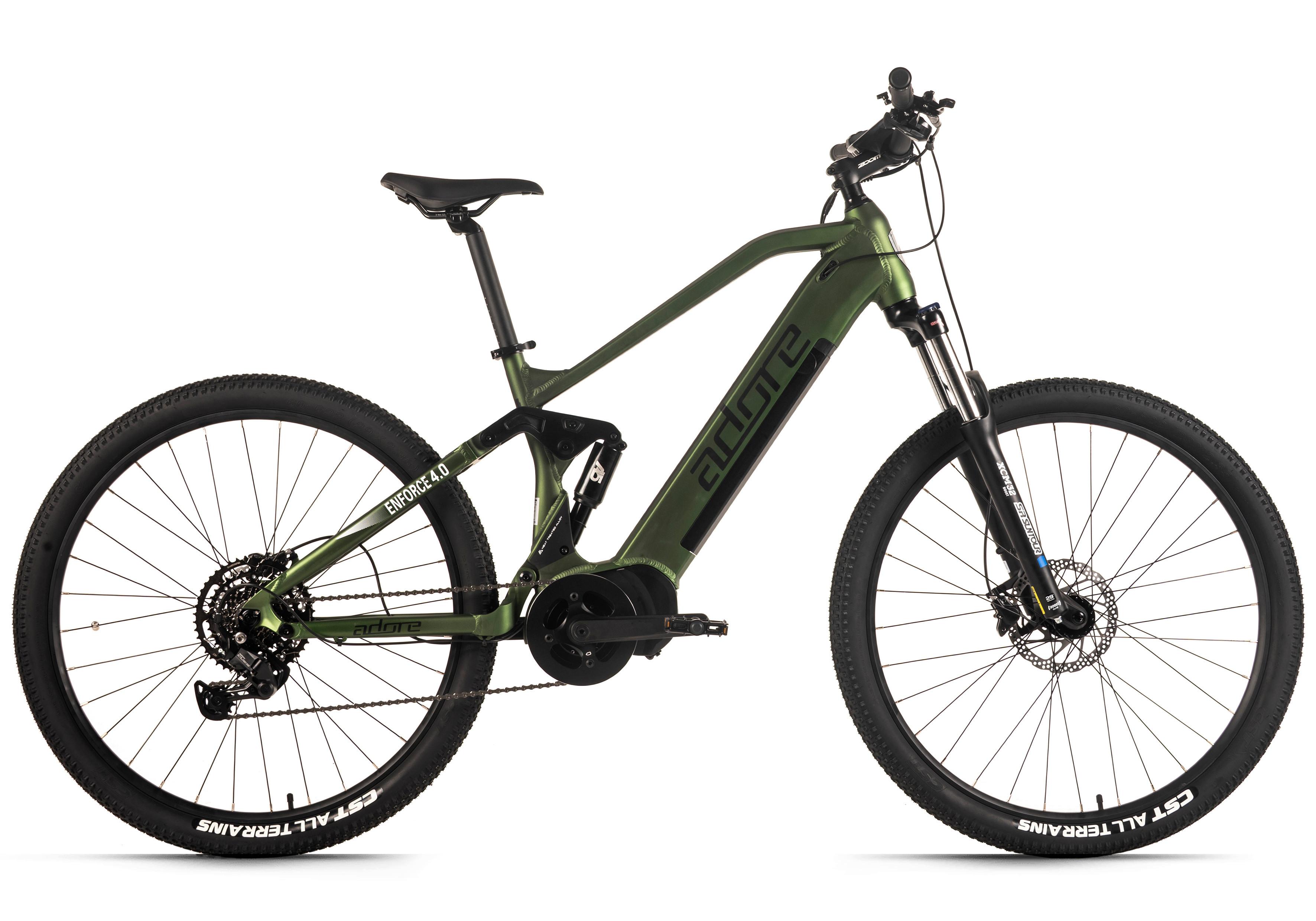 E-mountainbike Fully 29'' Grün Matt - Grün, LIFESTYLE, Metall (180/70/100cm)