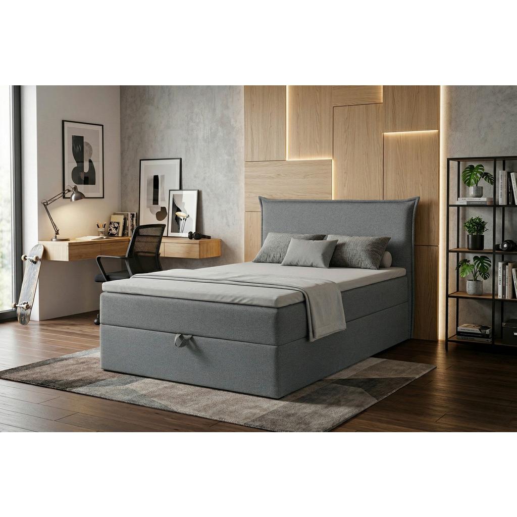 Boxbett Jolly 2 120x200 Silberfarben