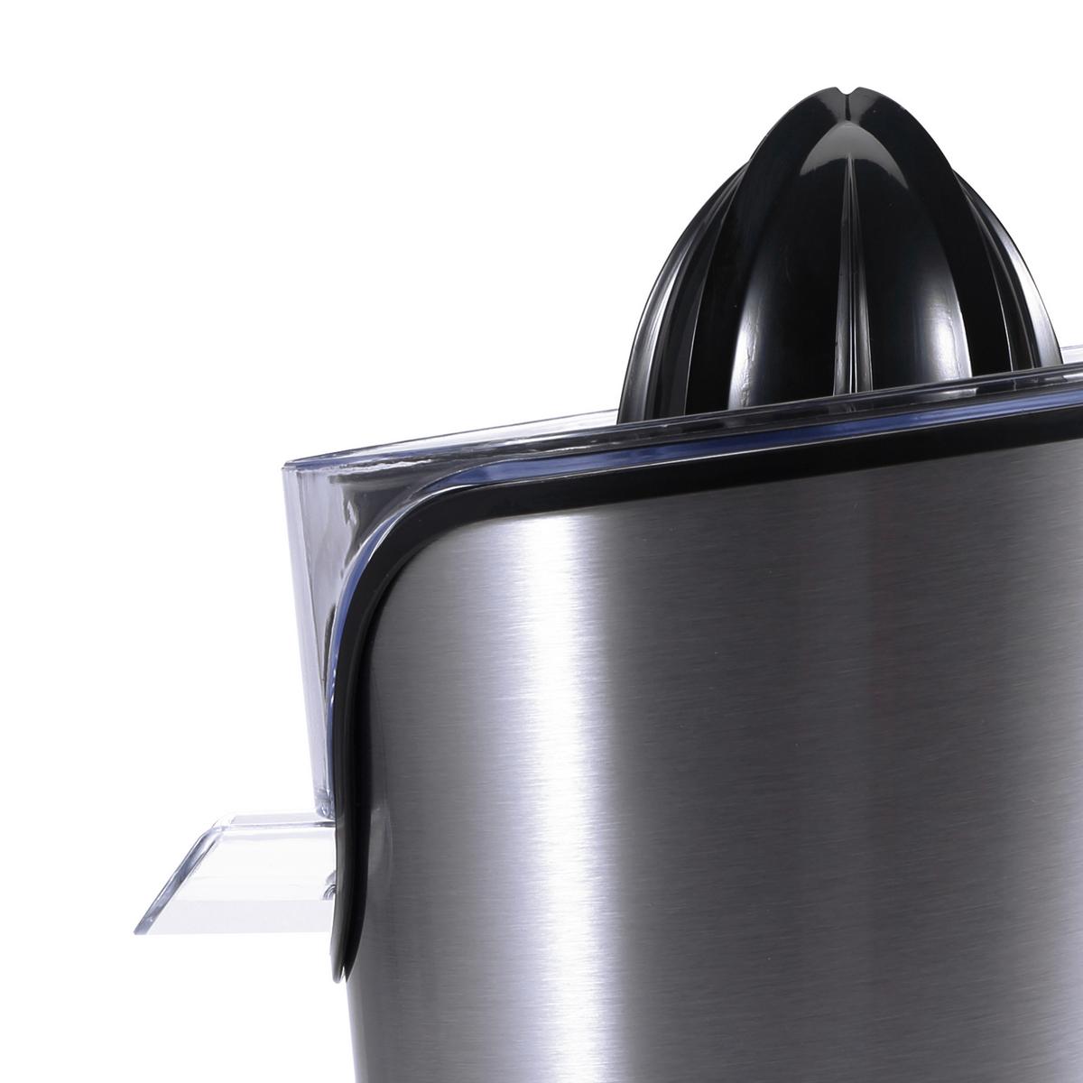 Zitronenpresse Foodies Elektrisch Kunststoff Bpa-Frei - Edelstahlfarben/Transparent, Basics, Kunststoff/Metall (18,5/18,5/30cm) - Masterpro