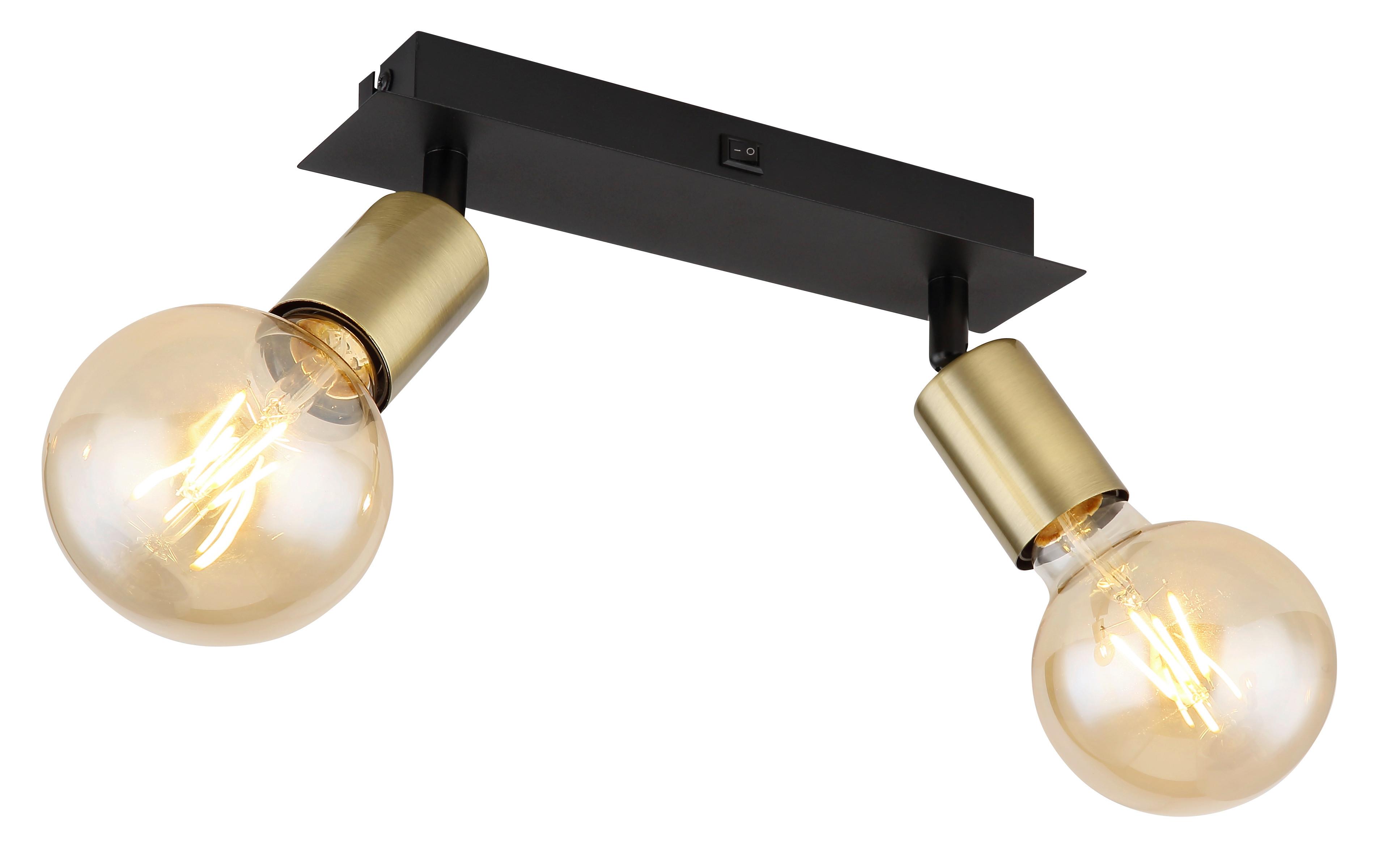 Strahler 54998-2b - Schwarz, Design, Metall (25/6/10,5cm) - Globo