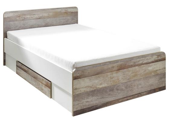 Stauraumbett Moon 140x200 Buche Deko/Weiß - Schwarz/Braun, MODERN, Holzwerkstoff (146/89/205cm) Stauraumbett Moon 140x200 Buche Deko/Weiß - Schwarz/Braun, MODERN, Holzwerkstoff (146/89/205cm)