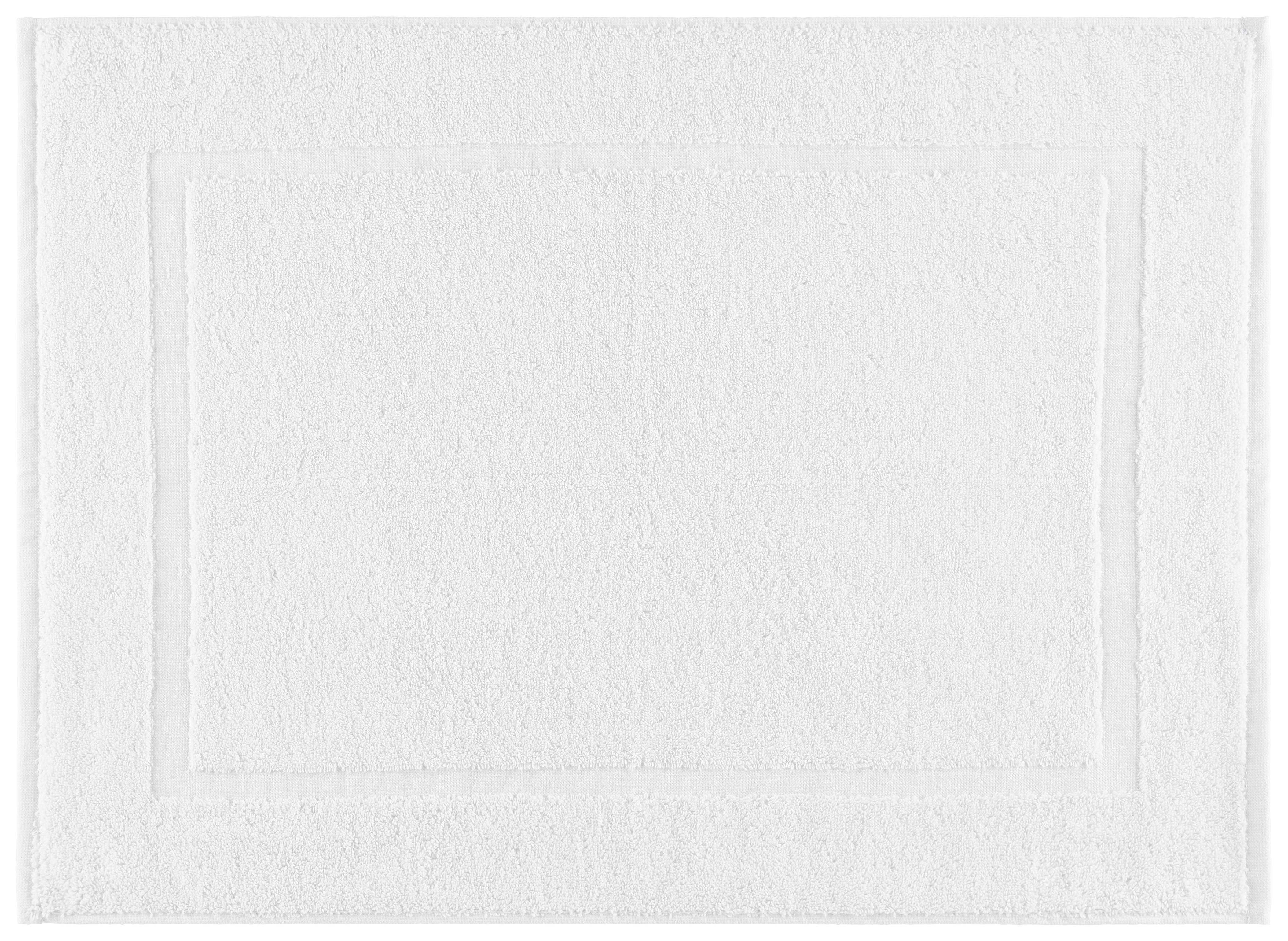KOUPELNOVÁ PŘEDLOŽKA Melanie, 50/70cm - bílá, Trend, textil (50/70cm) - Modern Living