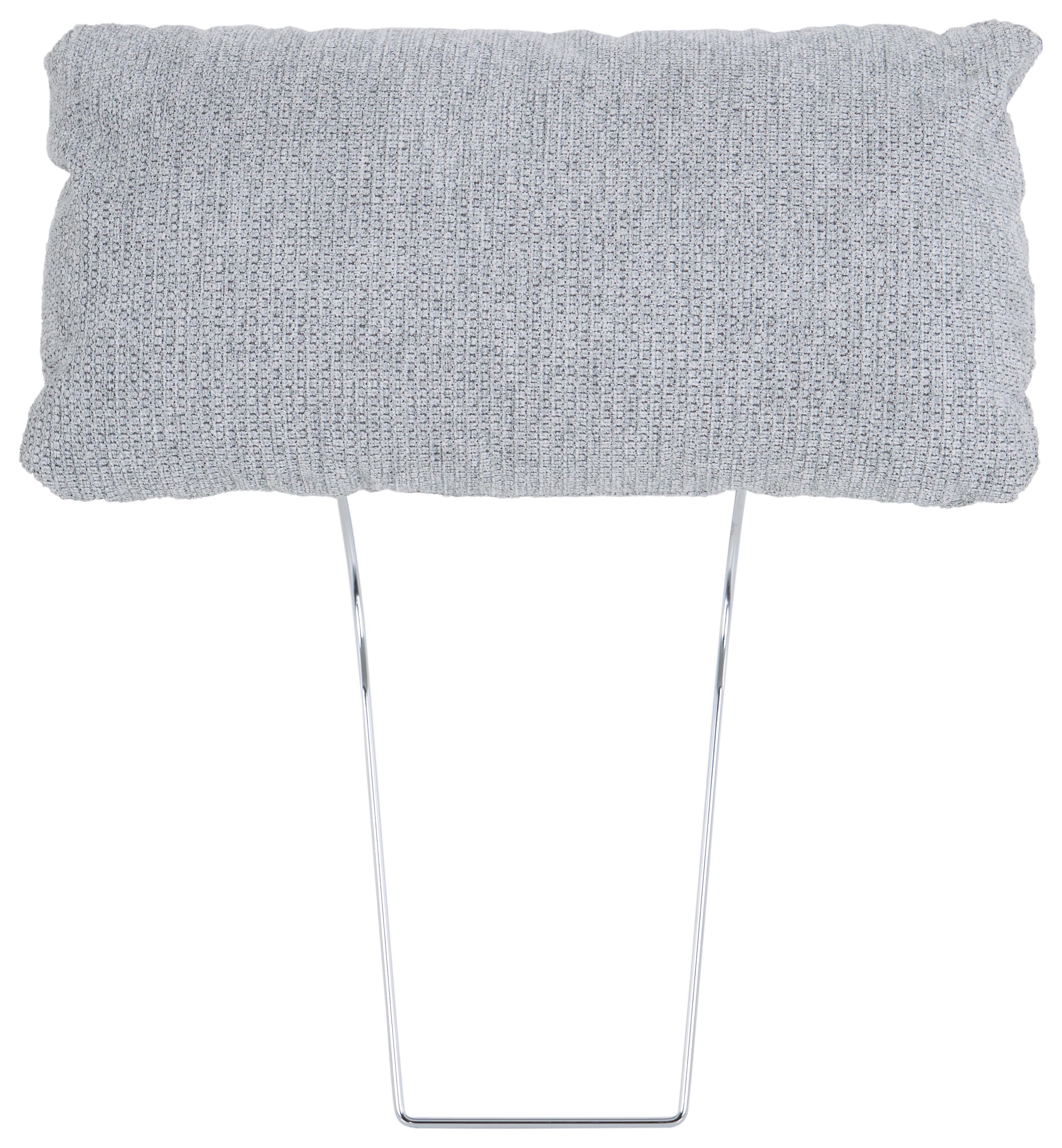 Fejtámla Sound - szürke, Modern, textil (54/60/18cm) - Luca Bessoni