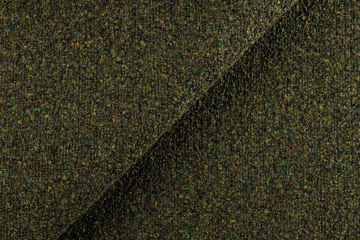 Sofa Mit Stauraum Bueno Chenille Grün B: 223 Cm - Schwarz/Grün, Design, Textil (223/96/95cm) - Livetastic