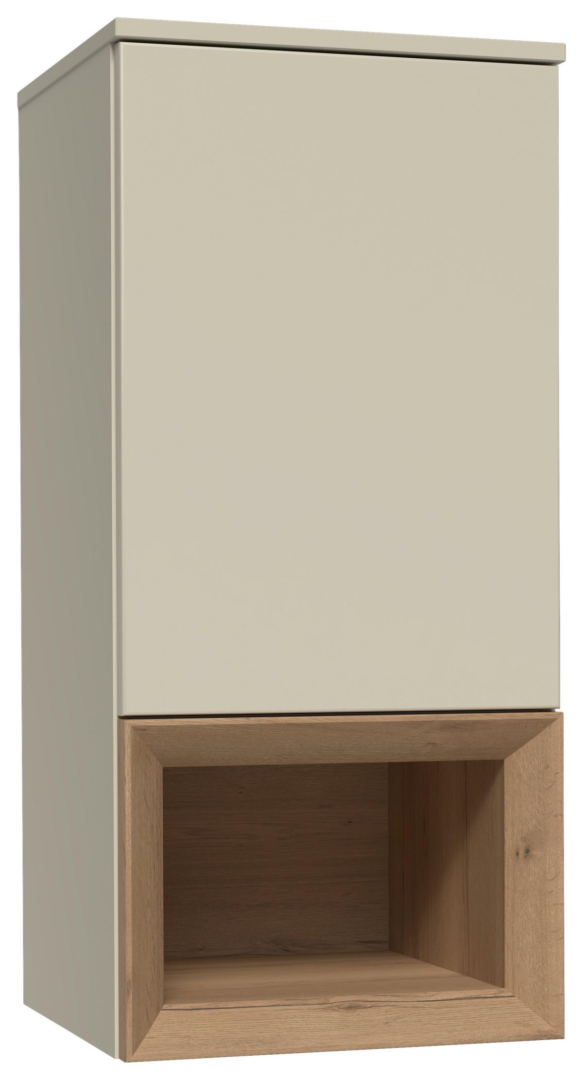 Hängeelement Las Vegas Sandfarben/Eiche Dekor B: 40cm - Sandfarben/Eiche dunkel, MODERN, Holzwerkstoff (40/88/37cm) - Vertico