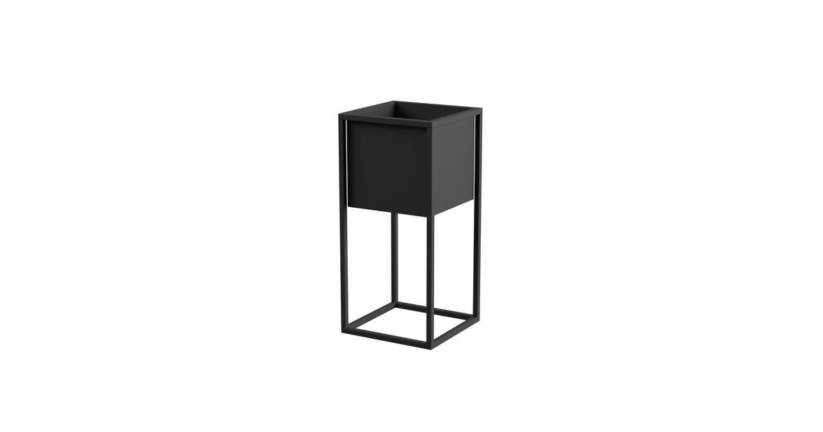 Blumenständer Metall Schwarz BxHxT: 28x60x28 cm online kaufen ➤ Möbelix