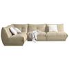 Ecksofa Giselle Creme S: 210x315 cm - Creme, Trend, Textil (210/315cm) - Livetastic