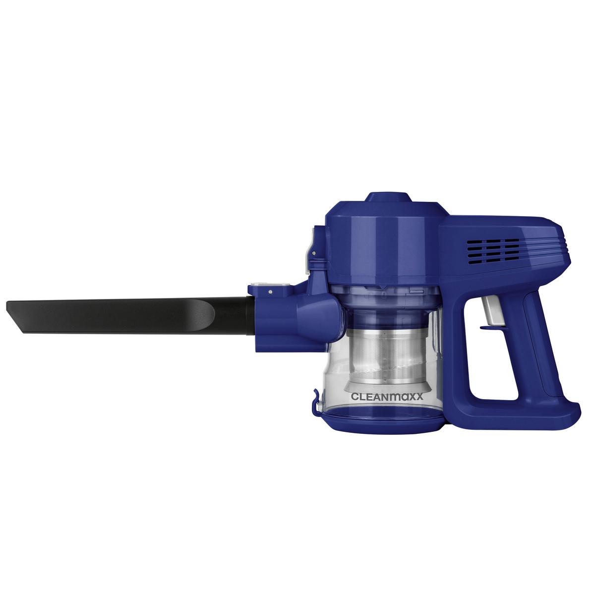 Akku-staubsauger V: 800 Ml - Blau/Silberfarben, Basics, Kunststoff/Metall (14/26/49cm)