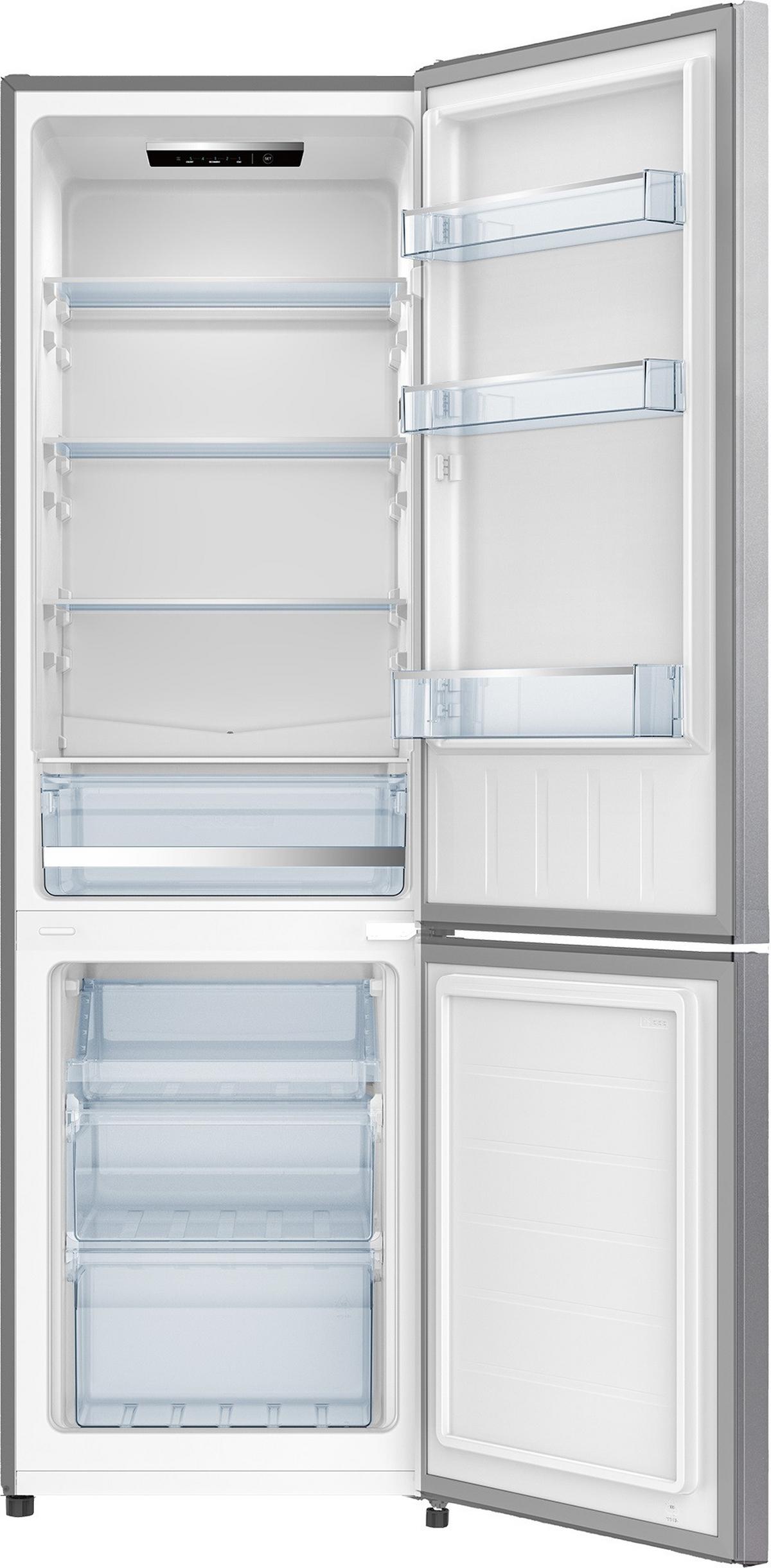 Kühl-Gefrier-Kombi B3RCSO255S Nutzinhalt gesamt ca. 262 L - Silberfarben, Basics (54/177/55cm) - Beko