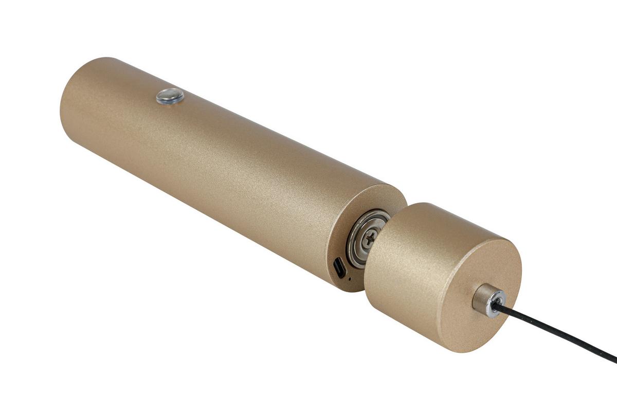 ZÁVĚSNÉ SVÍTIDLO SUSO - cappuccino, Moderní, kov/plast (3,8/3,8/150cm) - Mömax
